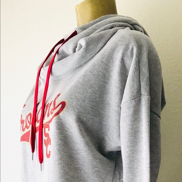 NWT SC TROJANS Shimmer HOODIE SWEATSHIRT XS - Picture 5 of 10